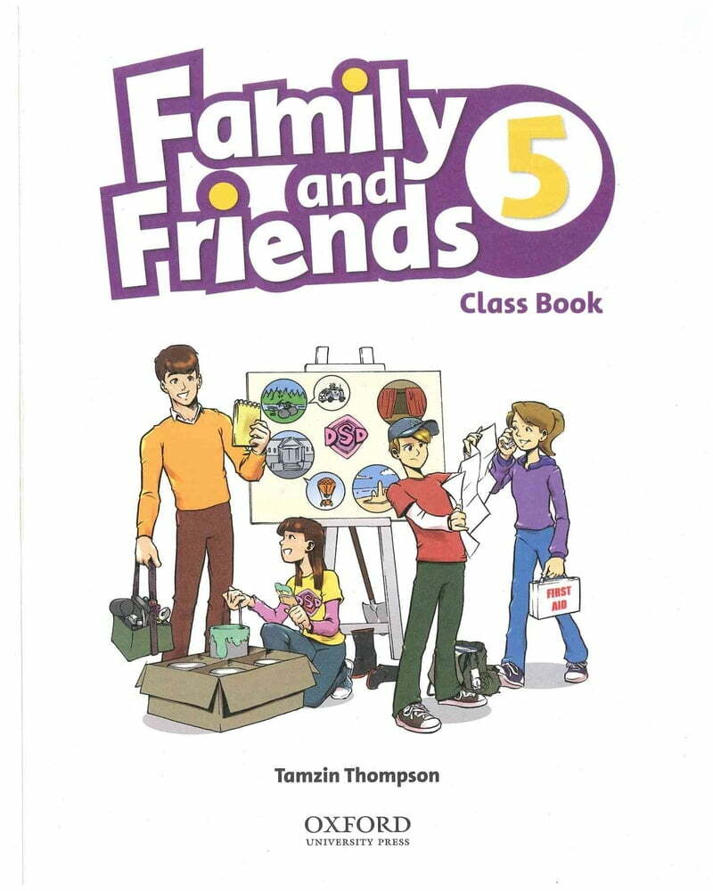 Class book Family and Friends 5 – المنهاج السعودي