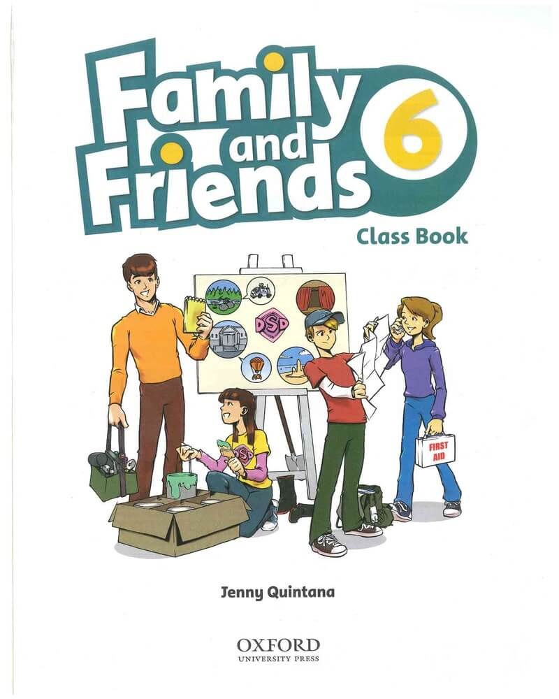 Family and Friends 6 class book – المنهاج السعودي