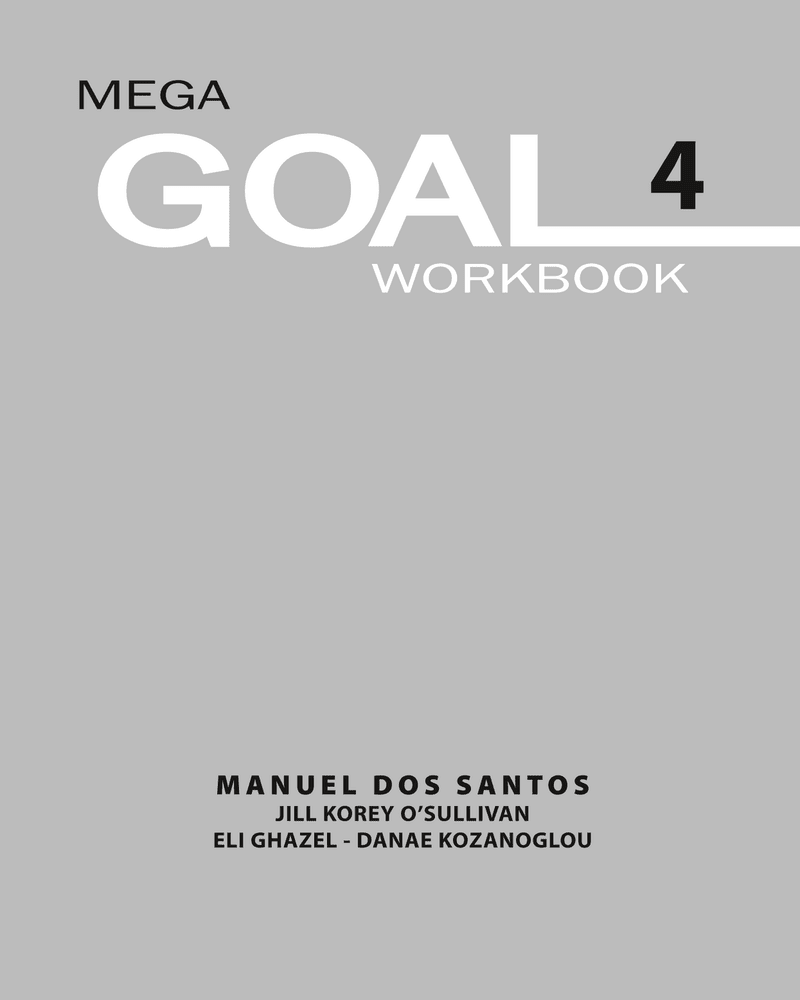 Mega Goal 4 Workbook – المنهاج السعودي