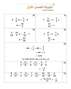 العلاقات والدوال النسبية – المنهاج السعودي