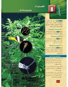 الفصل الثامن المفصليات – المنهاج السعودي