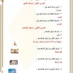 ملخص توحيد ثاني ابتدائي الفصل الثاني – المنهاج السعودي