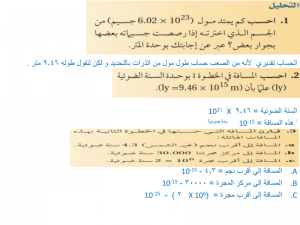 الفصل الخامس المول – المنهاج السعودي