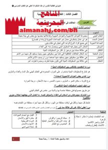 ملخص (أسئلة وأجوبة) مع بطاقة أسئلة تقويمية (علوم) الخامس