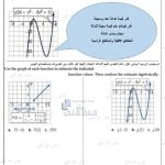 أوراق عمل الوحدة الأولى الدرس الثاني تحليل الرسوم البيانية, (رياضيات) الثاني عشر العام