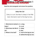 نصوص وأسئلة نموذج 1 (لغة انجليزية) الثاني