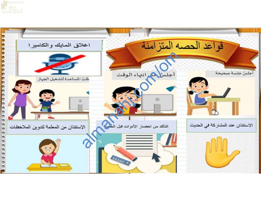 ملخص شرح وصور توضيحية لدرس الطرح بالعد تنازلياً مع اختبارات الكترونية (رياضيات) الأول