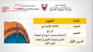عرض بوربوينت لدرس النقل وعمليات الأيض في الخلية (الجزء الثاني)