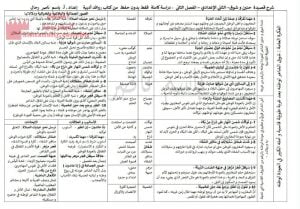 شرح قصيدة حنين وشوق