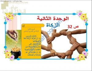 ملخص شرح الزكاة في التشريع الإسلامي (تربية اسلامية) التاسع