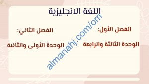 محتوى الاختبار النهائي مع ملخصات شاملة (لغة انجليزية) التاسع