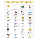 أوراق عمل مراجعة صوتيات PHONICS REVIEW, (لغة انجليزية) الأول