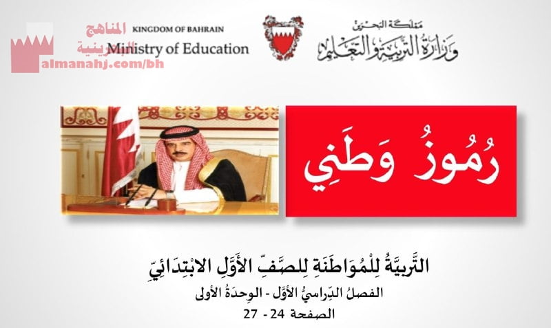عرض بوربوينت لدرس رموز البحرين
