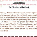 كتابة قصة نموذج ثالث (لغة انجليزية) ملفات مدرسية