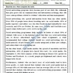 اختبار وتدريب في EVALUATIVE READING (لغة انجليزية) العاشر