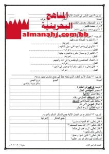 ورقة عمل تدريبية في القواعد النحوية والإملاء (لغة عربية) السادس