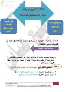 مذكرة شرح وتمارين مع أمثلة تدريبية اختبارية للجزء الثاني (كيمياء) الثاني عشر