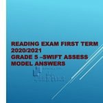 حل اختبار نهاية الفصل الأول, (لغة انجليزية) الخامس