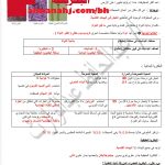 مذكرة أسئلة وأجوبة الفصل 3 حيا 102