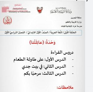 عرض لدروس القراءة وحدة عائلتنا