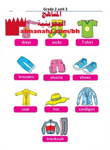 مذكرة أنشطة وتدريبات في الوحدة الثالثة (لغة انجليزية) الثاني