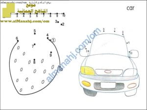 أوراق عمل في وصل وترتيب الأرقام والحروف (لغة انجليزية) الأول