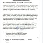 أوراق عمل شاملة الفصل الثاني, (لغة انجليزية) السادس