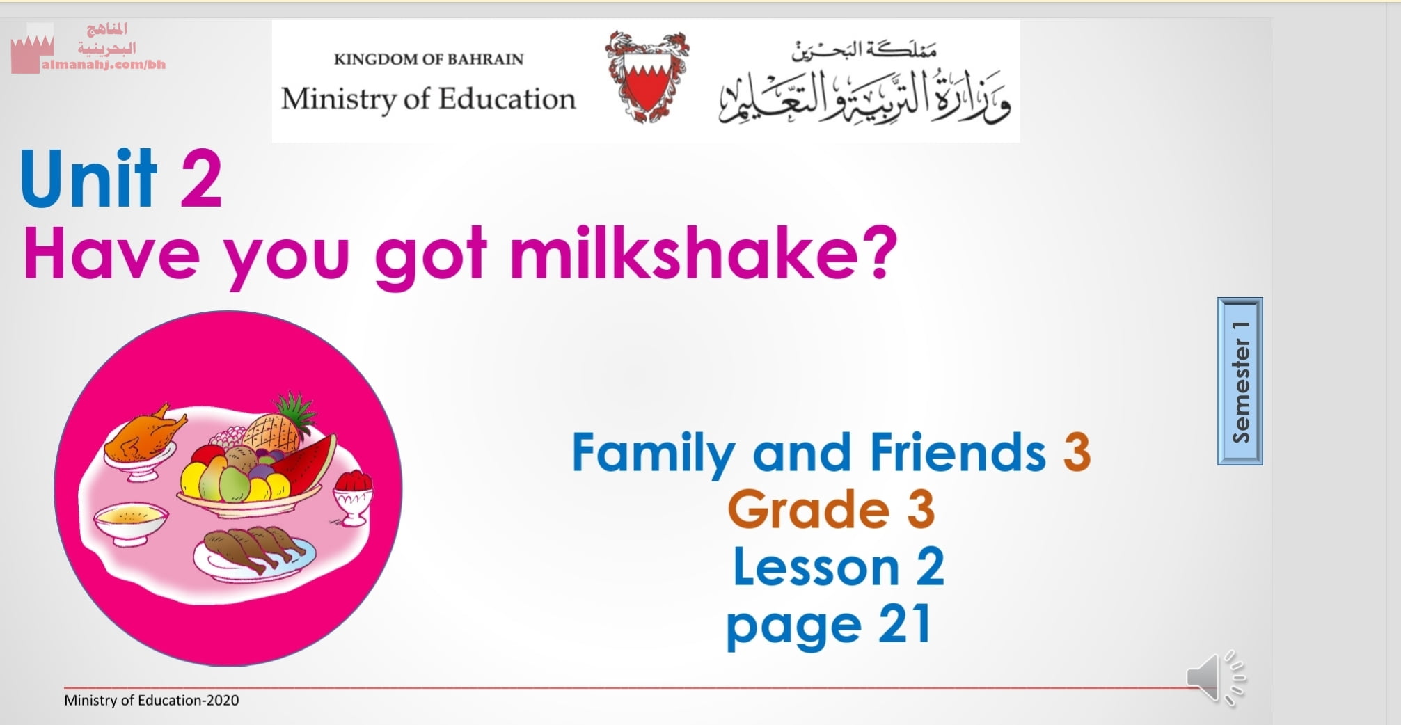 Have you got milkshake? FAMILY AND FRIENDS LESSON 2 POWERPOINT PRESENTATION 