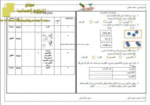 اختبار قصير نموذج 34 (منهج كامبردج) – نشاط (2-1) (علوم) الثامن
