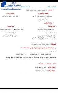 اوراق عمل الساق, (علوم) الحادي عشر المتقدم