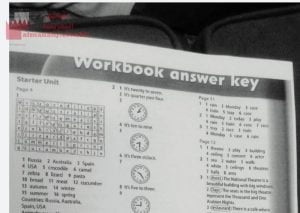 حل كراسة اللغة الإنجليزية للصف الخامس