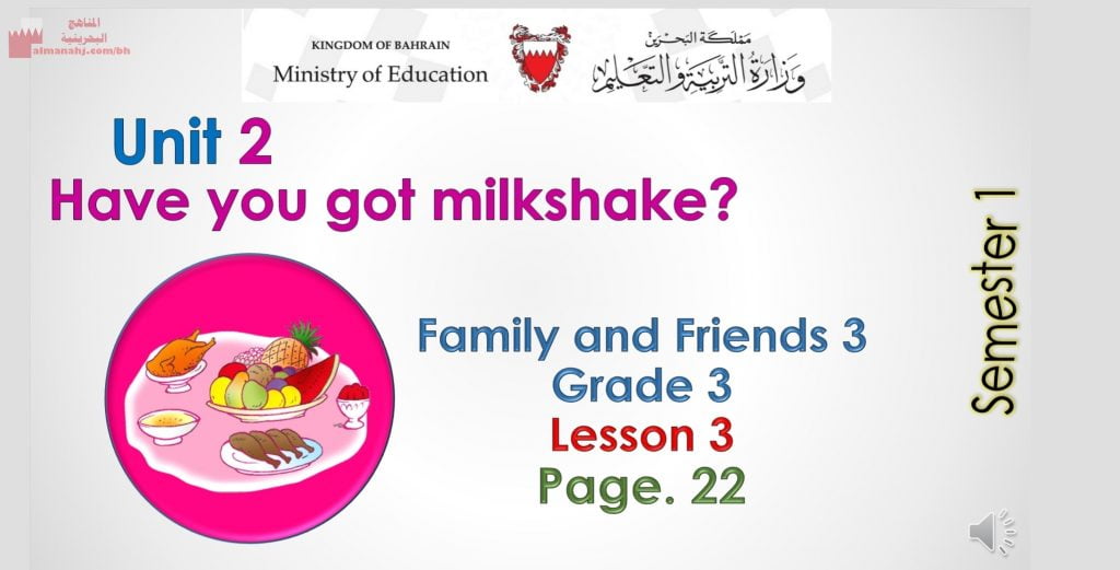 Our new things family and friends lesson 3 PowerPoint presentation