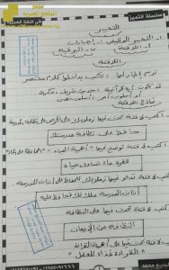 مراجعة شاملة في التعبير والنحو والقراءة