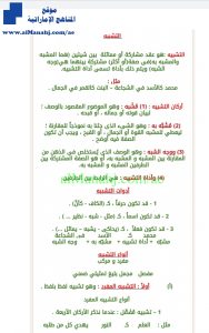 شرح درس أنواع التشبيه, (لغة عربية) الثامن