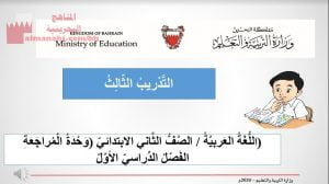 عرض بوربوينت للتدريب الثالث في وحدة المراجعة