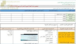 تحضير الكتروني لدرس جزم الفعل المضارع (الأدوات التي تجزم فعلين) (لغة عربية) الثامن