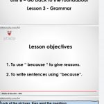 قواعد الدرس الثالث من الوحدة الثامنة مع ورقة العمل والإجابة عليها