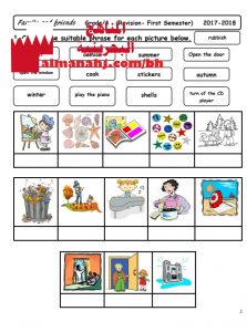 مذكرة مراجعة نهائية (لغة انجليزية) الرابع