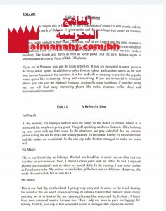 فقرات 1 إنج 101