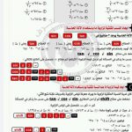 ملخص لقواعد وقوانين الهندسة التحليلية وحساب المثلثات