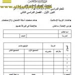 امتحان وإجابة الأسئلة الرسمية للفصل الدراسي الثاني الدور الأول (تربية اسلامية) الحادي عشر