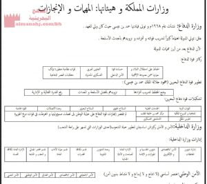 مذكرة وطن 201 (تربية للمواطنة) الثاني الثانوي