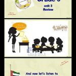 مراجعة الوحدة الثالثة UNIT 3 REVIEW, (لغة انجليزية) السادس