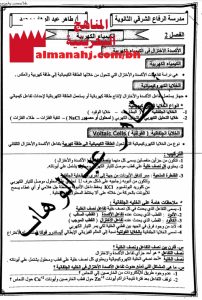 الفصل الثاني مقرر كيم 318