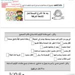 نشاط تدريبي علامات الترقيم (لغة عربية) الثالث