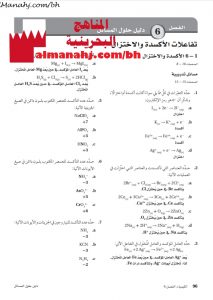 تفاعلات الأكسدة والاختزال (دليل المعلم) مقرر كيم 318