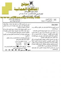 تحميل أسئلة الامتحان الرسمي للفصل الدراسي الأول الدور الأول (فيزياء) الثاني عشر