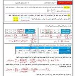 أوراق عمل درس معدل التغير والميل مع الحل, (رياضيات) الحادي عشر العام