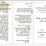 خطوات تدريس الكتابة (لغة عربية) الأول