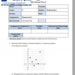 أوراق عمل للمنهاج الانجليزي, (رياضيات) التاسع العام
